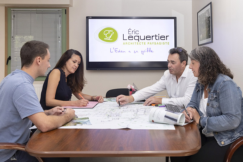 Notre bureau d'étude, conception de jardin